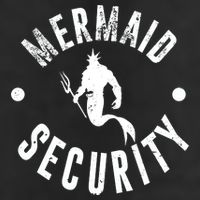 Mermaid Security Funny Swimming Costume 11oz C Handle Ceramic Mug