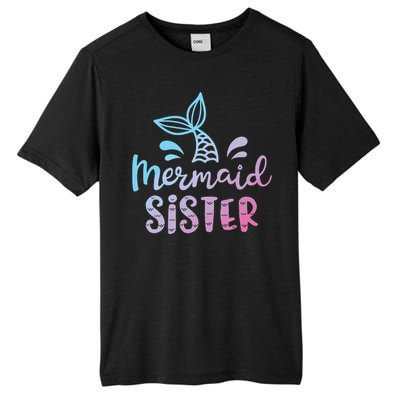 Mermaid Sister Funny Girls Family Matching Birthday Tall Fusion ChromaSoft Performance T-Shirt