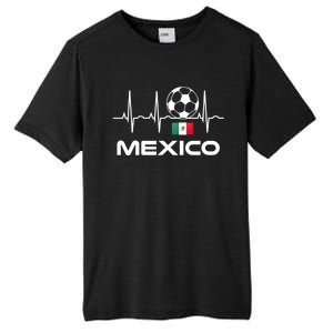 Mexico Soccer Gift Mexico Futbol Heartbeat Gift Gift Tall Fusion ChromaSoft Performance T-Shirt