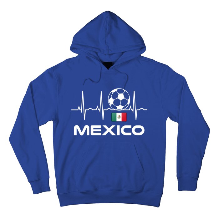 Mexico Soccer Gift Mexico Futbol Heartbeat Gift Gift Hoodie