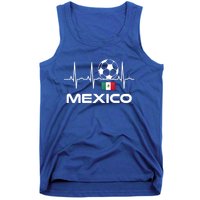 Mexico Soccer Gift Mexico Futbol Heartbeat Gift Gift Tank Top