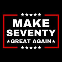 Make Seventy Great Again Funny Birthday Make 70 Great Again Impact Tech Backpack