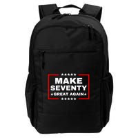 Make Seventy Great Again Funny Birthday Make 70 Great Again Backpack