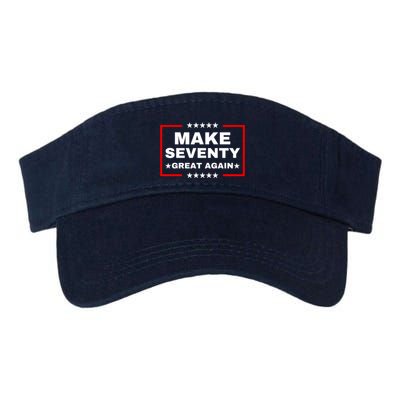 Make Seventy Great Again Funny Birthday Make 70 Great Again Visor