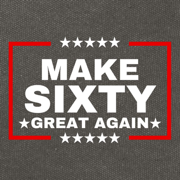 Make Sixty Great Again Cotton Canvas Backpack