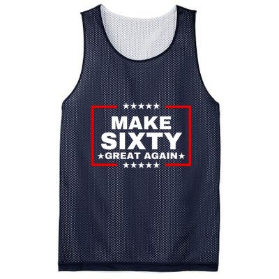 Make Sixty Great Again Mesh Reversible Basketball Jersey Tank