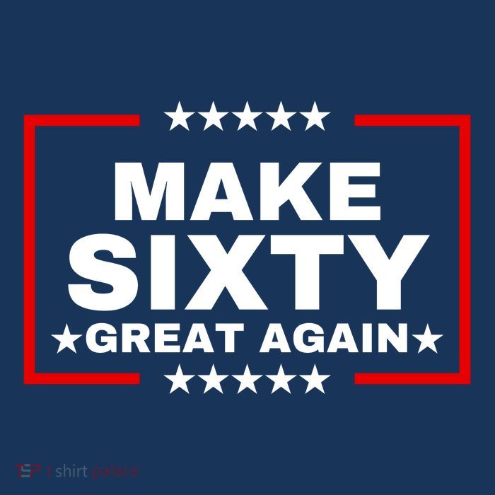 Make Sixty Great Again Mesh Reversible Basketball Jersey Tank