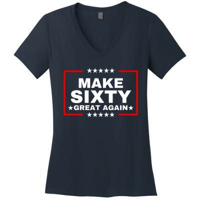 Make Sixty Great Again Women's V-Neck T-Shirt