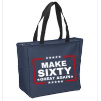 Make Sixty Great Again Zip Tote Bag