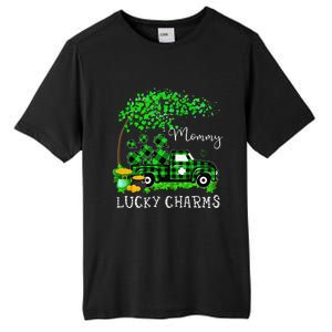 Mommy Shamrock Graphic Truck St Patricks Day Tall Fusion ChromaSoft Performance T-Shirt