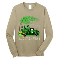 Mommy Shamrock Graphic Truck St Patricks Day Long Sleeve Shirt