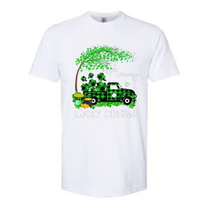 Mommy Shamrock Graphic Truck St Patricks Day Softstyle CVC T-Shirt