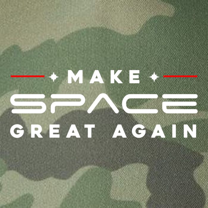Make Space Great Again Trump 2024 Legacy Tie Dye Trucker Hat