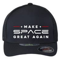 Make Space Great Again Trump 2024 Flexfit Unipanel Trucker Cap