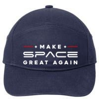 Make Space Great Again Trump 2024 7-Panel Snapback Hat