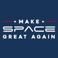 Make Space Great Again Trump 2024 7-Panel Snapback Hat