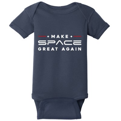 Make Space Great Again Trump 2024 Baby Bodysuit