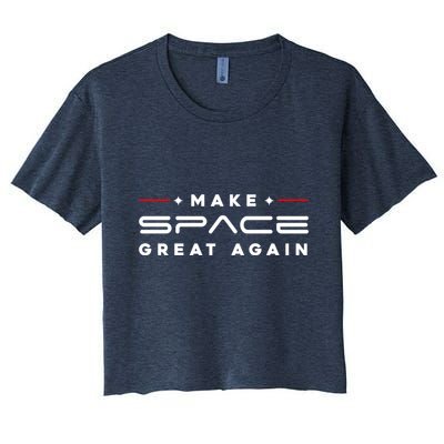 Make Space Great Again Trump 2024 Crop Top