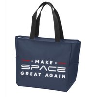 Make Space Great Again Trump 2024 Zip Tote Bag