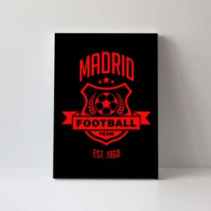 Madrid Spain Game Day Atletico Sport Soccer Fan Gift Canvas