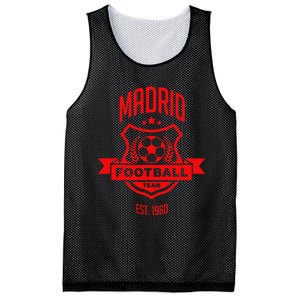 Madrid Spain Game Day Atletico Sport Soccer Fan Gift Mesh Reversible Basketball Jersey Tank