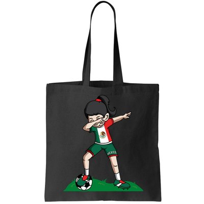 Mexico Soccer Girl Dabbing Bag