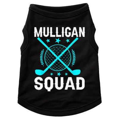 Mulligan Squad Golf Team Golfer Golfing Stocking Stuffer Doggie Tank