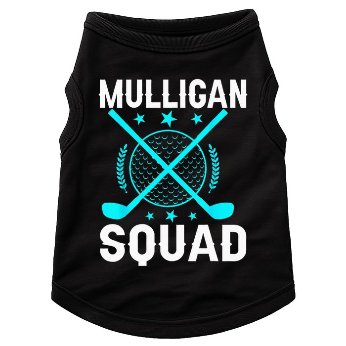 Mulligan Squad Golf Team Golfer Golfing Stocking Stuffer Doggie Tank