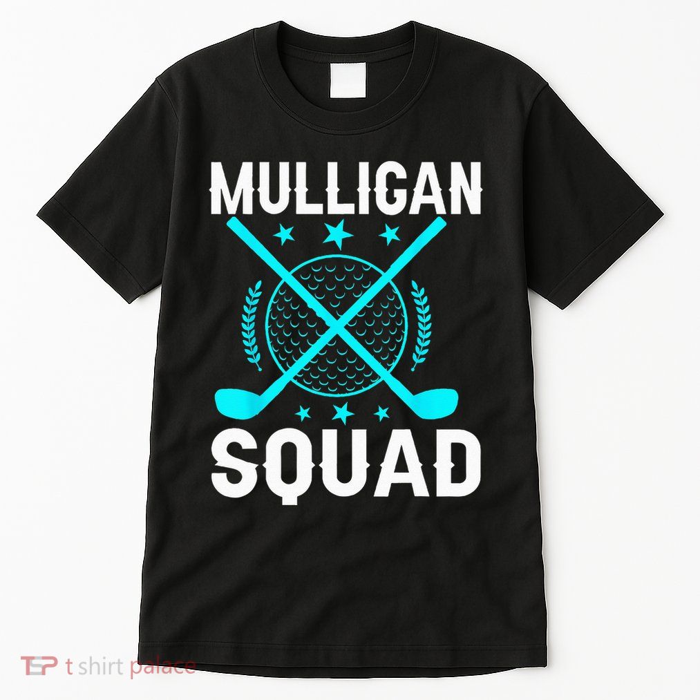 Mulligan Squad Golf Team Golfer Golfing Stocking Stuffer Tall T-Shirt