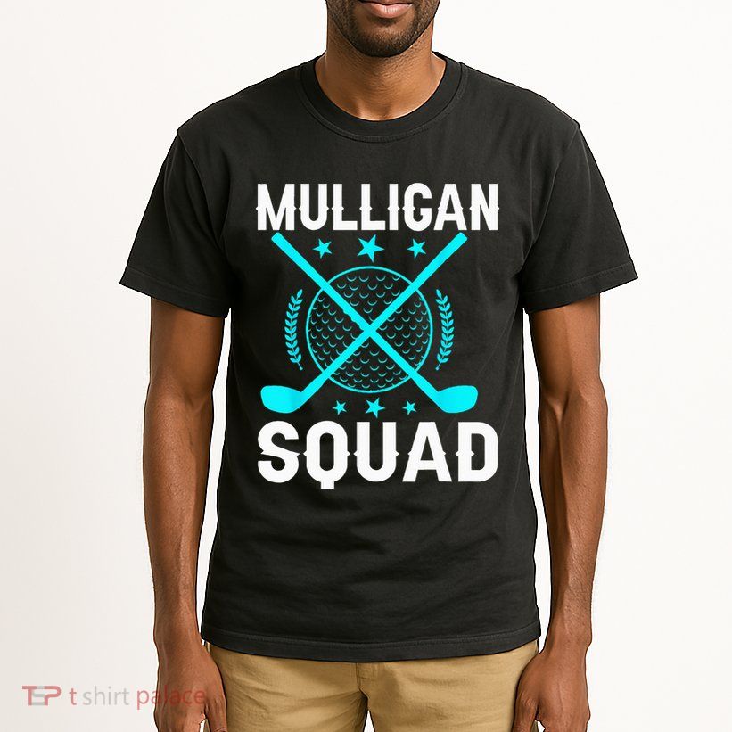 Mulligan Squad Golf Team Golfer Golfing Stocking Stuffer Tall T-Shirt
