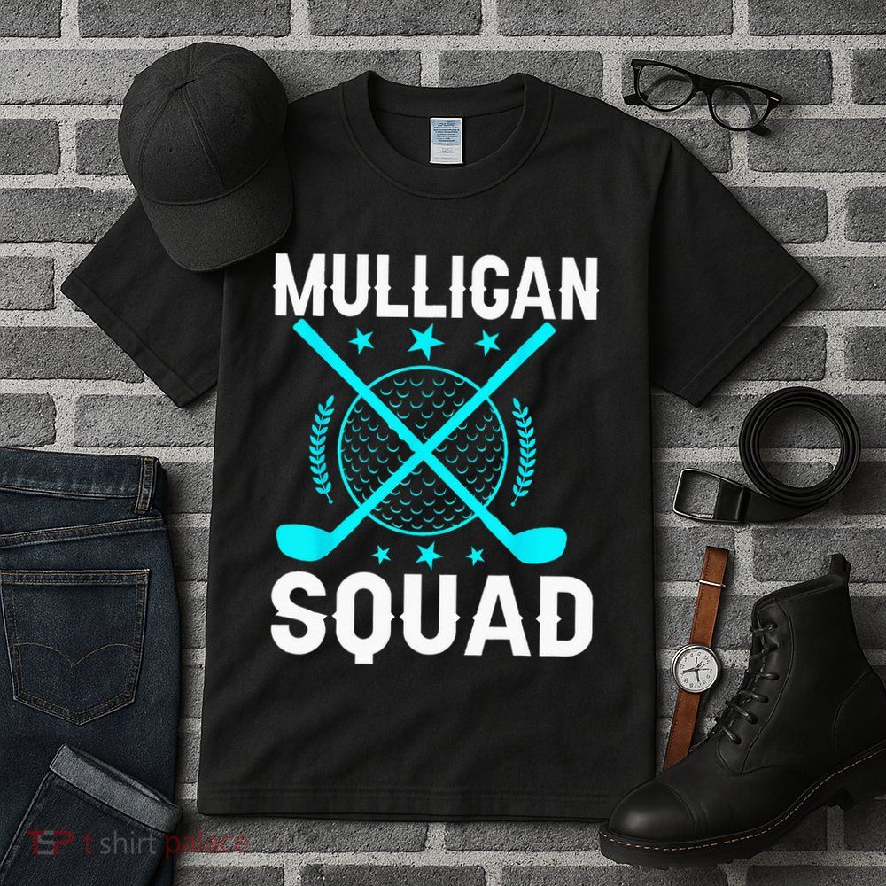 Mulligan Squad Golf Team Golfer Golfing Stocking Stuffer Tall T-Shirt