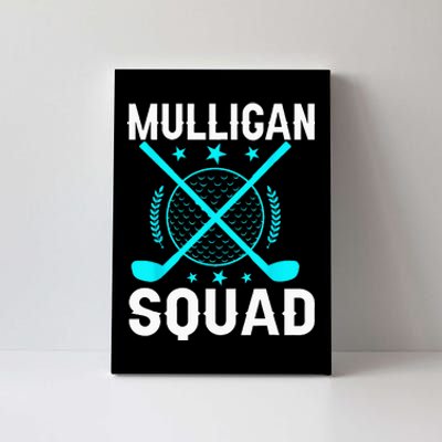 Mulligan Squad Golf Team Golfer Golfing Stocking Stuffer Canvas