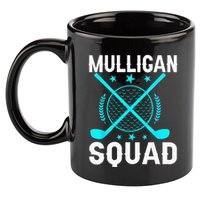 Mulligan Squad Golf Team Golfer Golfing Stocking Stuffer 11oz C Handle Ceramic Mug