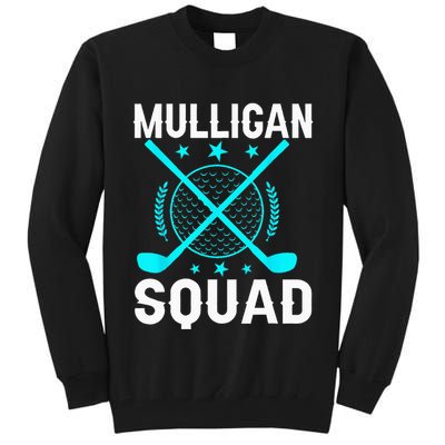 Mulligan Squad Golf Team Golfer Golfing Stocking Stuffer Tall Sweatshirt
