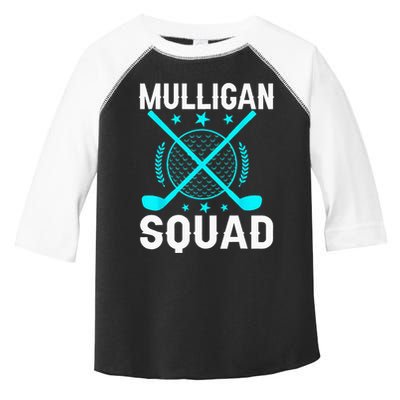 Mulligan Squad Golf Team Golfer Golfing Stocking Stuffer Toddler Fine Jersey T-Shirt