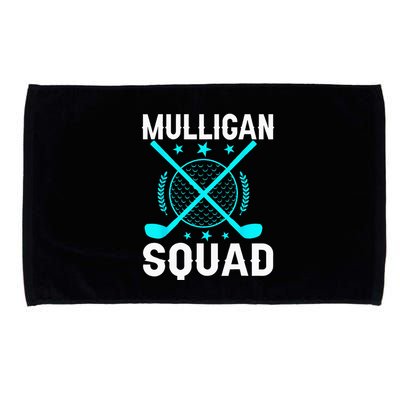 Mulligan Squad Golf Team Golfer Golfing Stocking Stuffer Microfiber Hand Towel