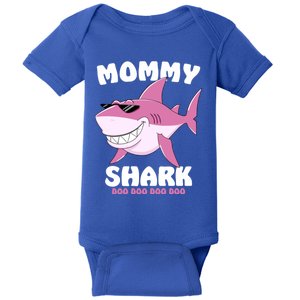 Mommy Shark Great Gift Funny Mothers Day Gift Mom Meaningful Gift Baby Bodysuit