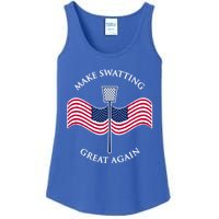 Make Swatting Great Again In America Usa Funny Cool Gift Ladies Essential Tank