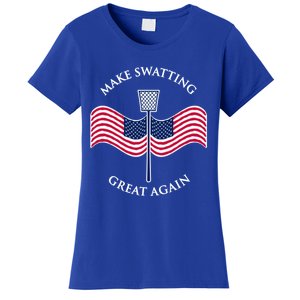 Make Swatting Great Again In America Usa Funny Cool Gift Women's T-Shirt