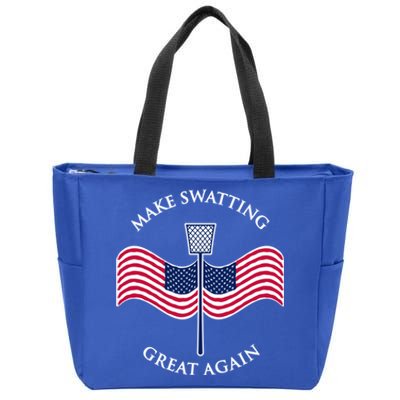 Make Swatting Great Again In America Usa Funny Cool Gift Zip Tote Bag