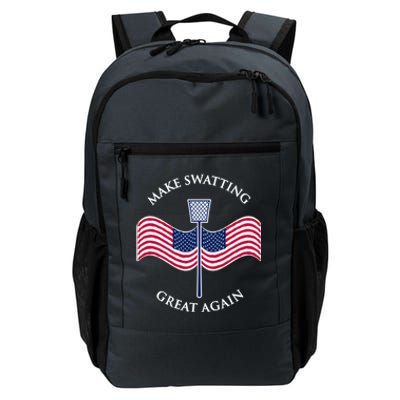 Make Swatting Great Again In America Usa Funny Cool Gift Daily Commute Backpack