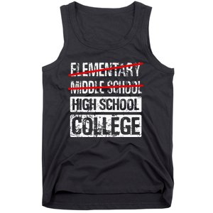 Middle School Graduation Junior High Graduation Tank Top