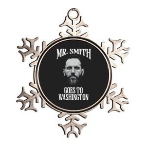 Mr Smith Goes To Washington Jack Smith Political Metallic Star Ornament