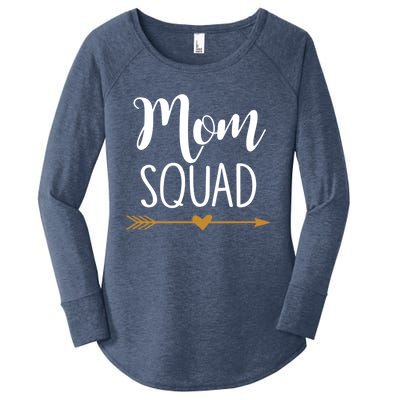 Mom Squad Gift Women's Perfect Tri Tunic Long Sleeve Shirt