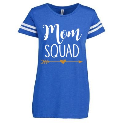 Mom Squad Gift Enza Ladies Jersey Football T-Shirt