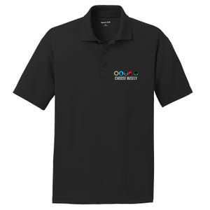 Mana Symbols Gathering Magic Choose Wisely Blue Red Green PosiCharge RacerMesh Polo