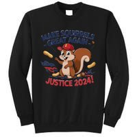 Make Squirrels Great Again Justice 2024 Peanut Sweatshirt