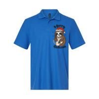 Merry Slothmas Great Gift Sloth Lover Funny Christmas Costume Gift Softstyle Adult Sport Polo