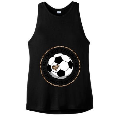 My Soccer Grammy Voice Grammy Of A Soccer Player Grammy Gift Ladies PosiCharge Tri-Blend Wicking Tank