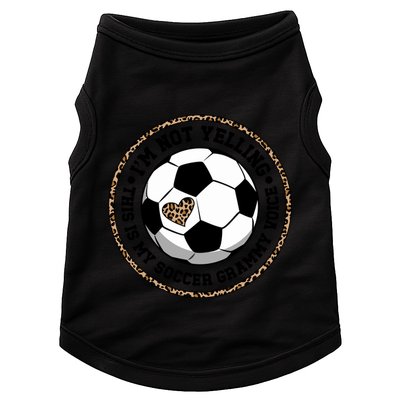 My Soccer Grammy Voice Grammy Of A Soccer Player Grammy Gift Doggie Tank